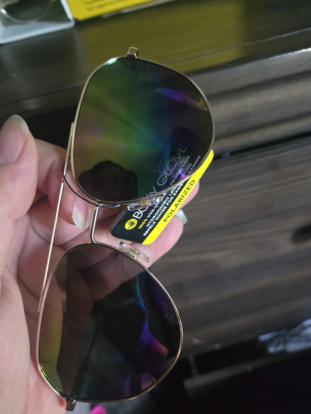 Body Glove Polarized Aviator Sunglasses