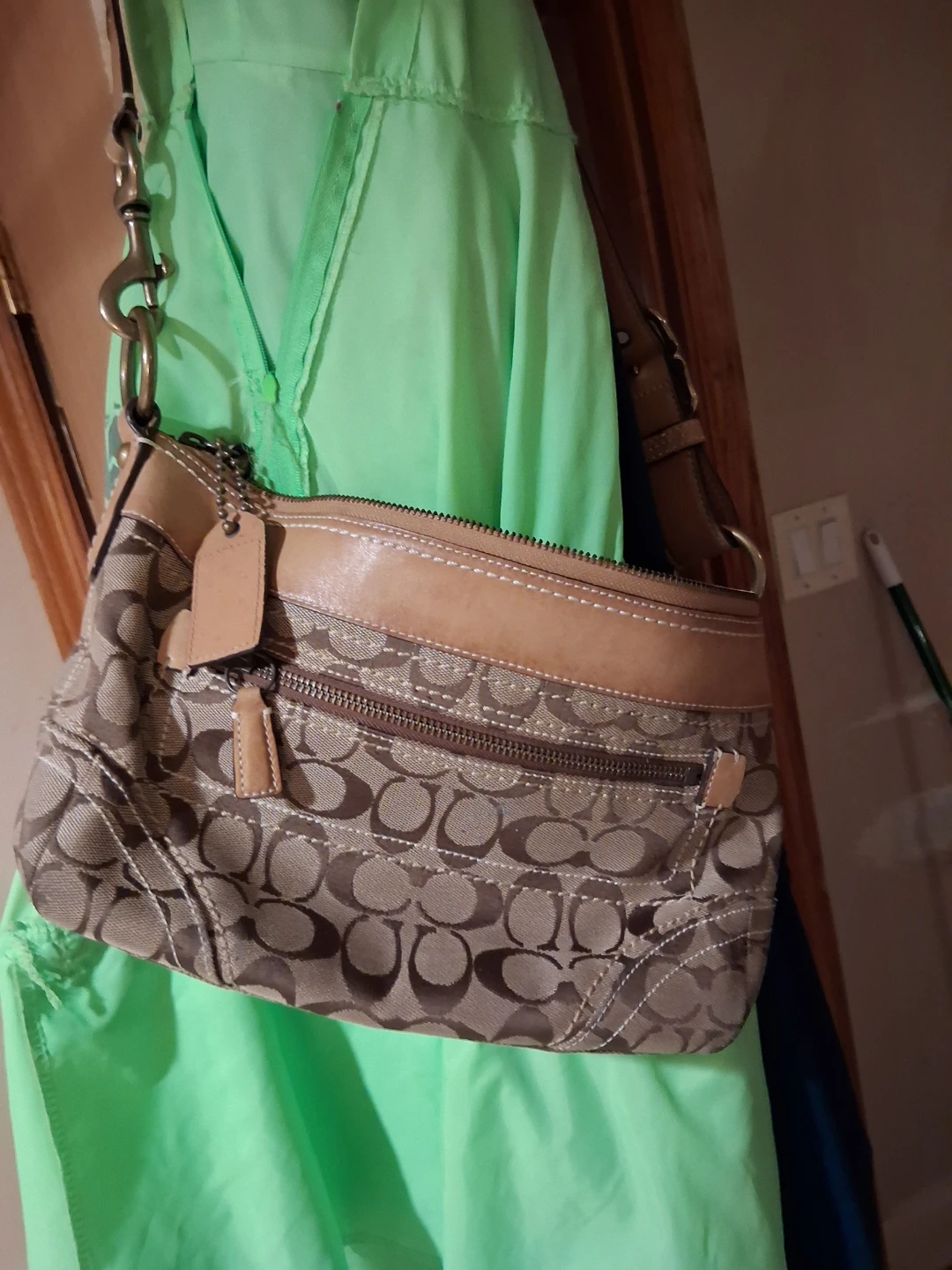 Coach Monogram Hobo Bag