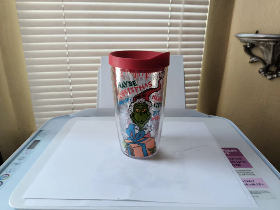 The Grinch "Maybe Christmas" Tumbler