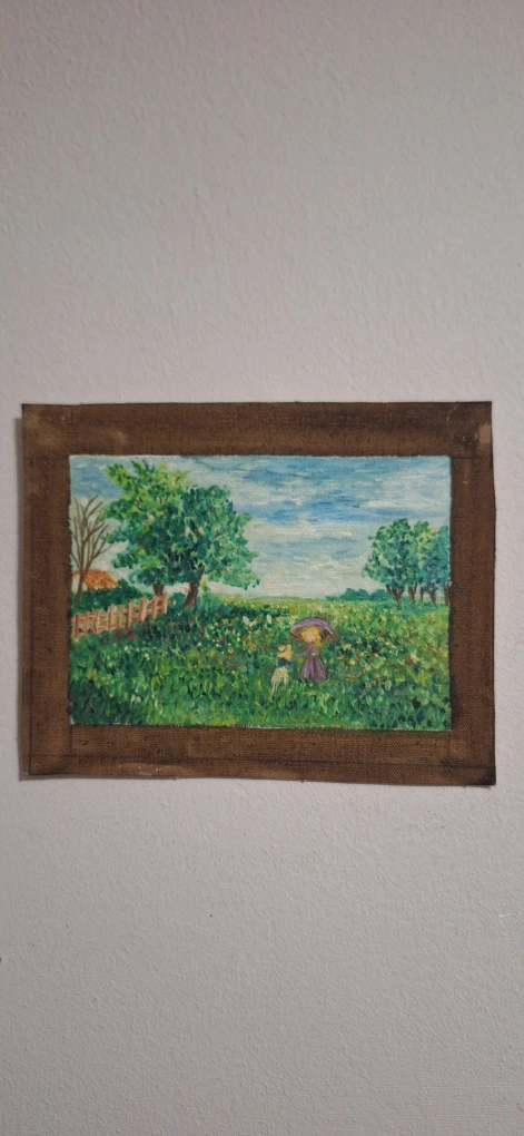 Impressionist Style Landscape Painting