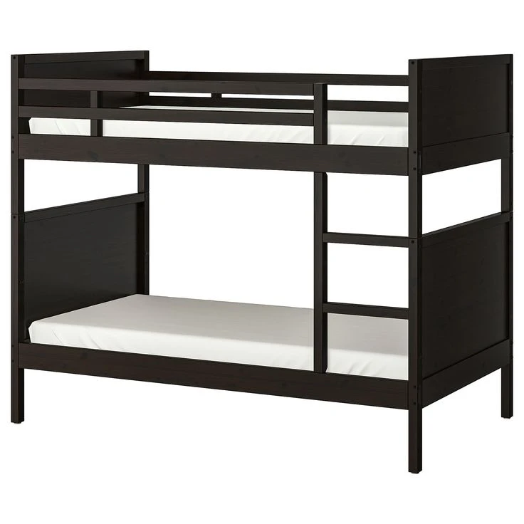 Ikea bunk bed with mattress