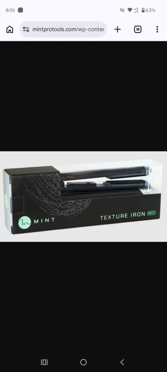 Mint Pro Texture Iron Crimper - photo 2
