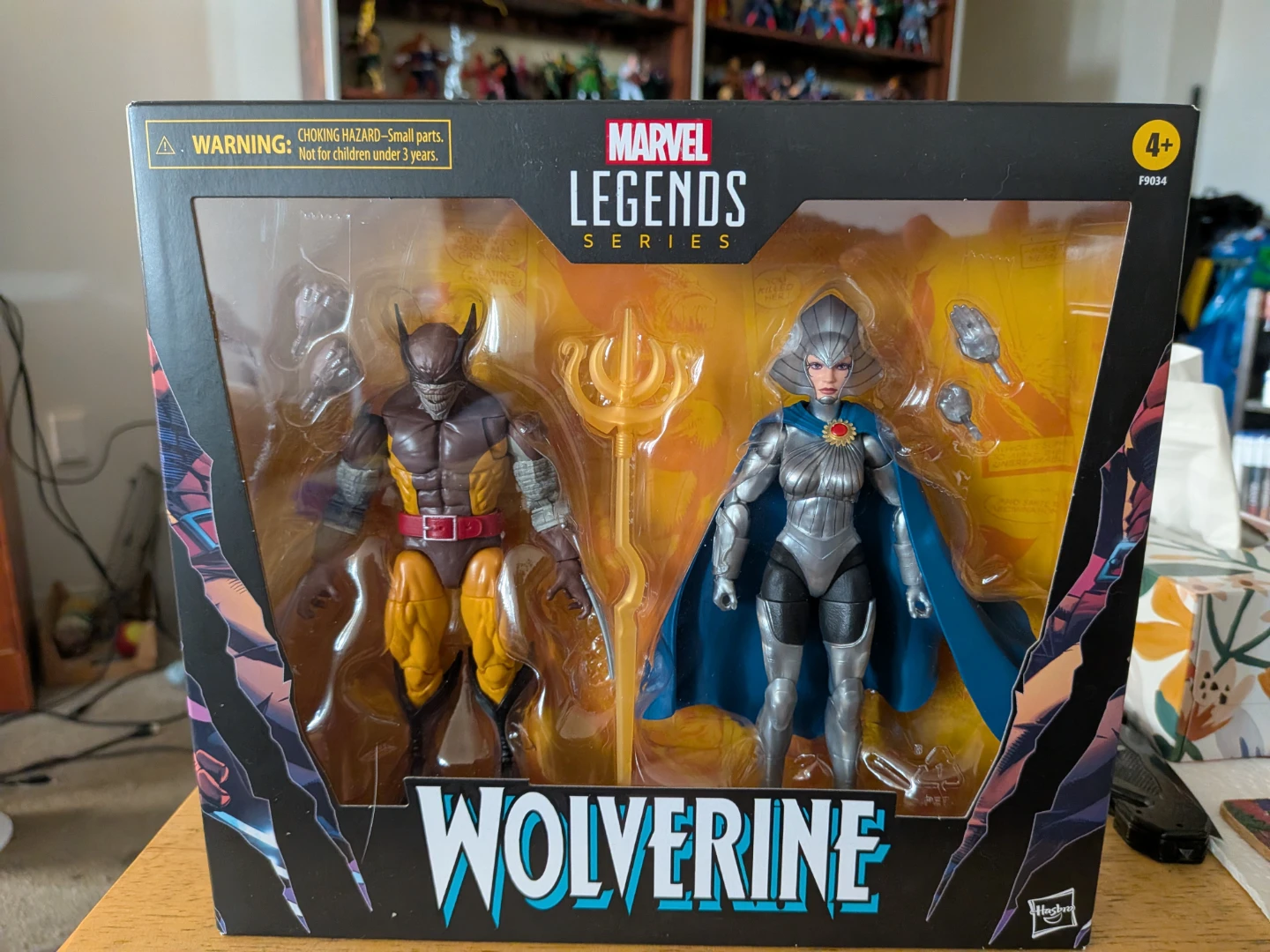 Brand New Never Opened Marvel Legends Wolverine and Lilandra - photo 2