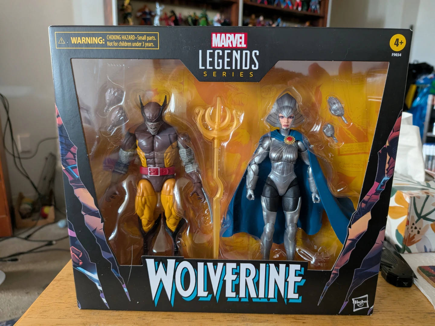 Brand New Never Opened Marvel Legends Wolverine and Lilandra - photo 3