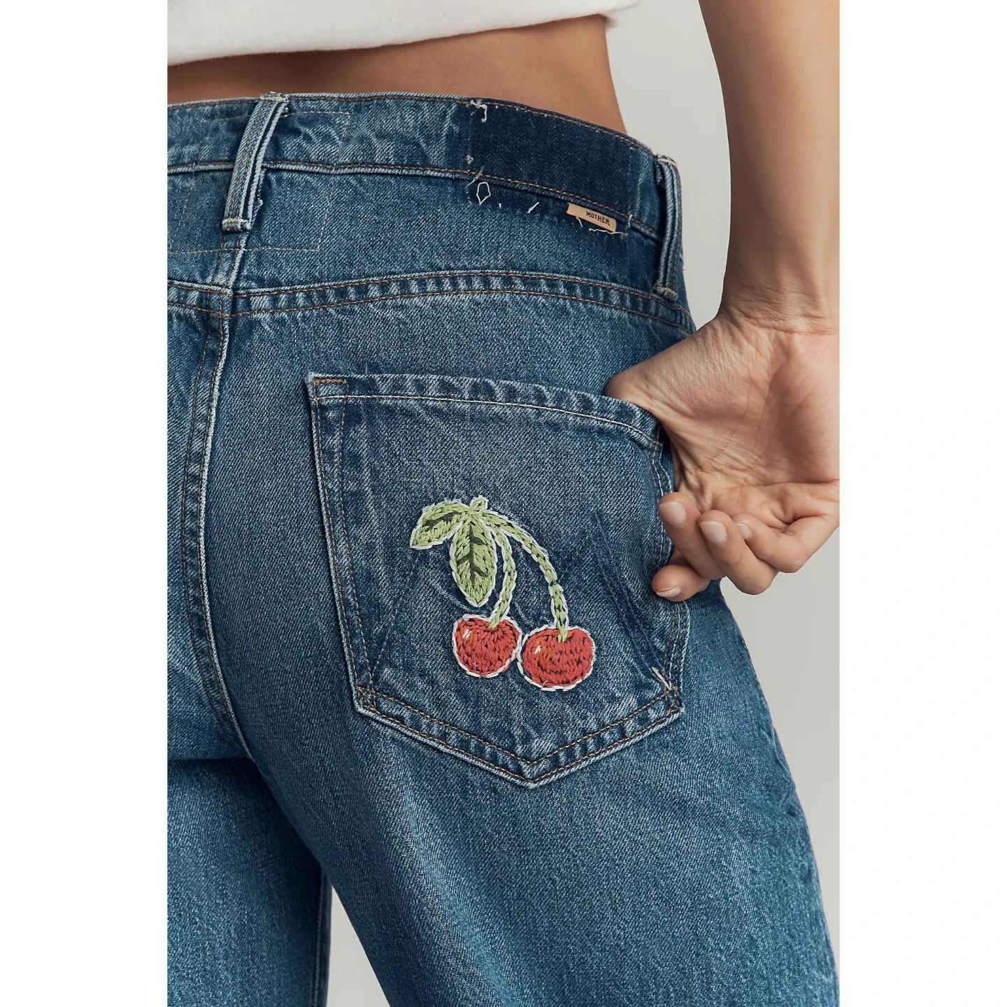 NWT Mother The Dodger Ankle Jean - photo 2