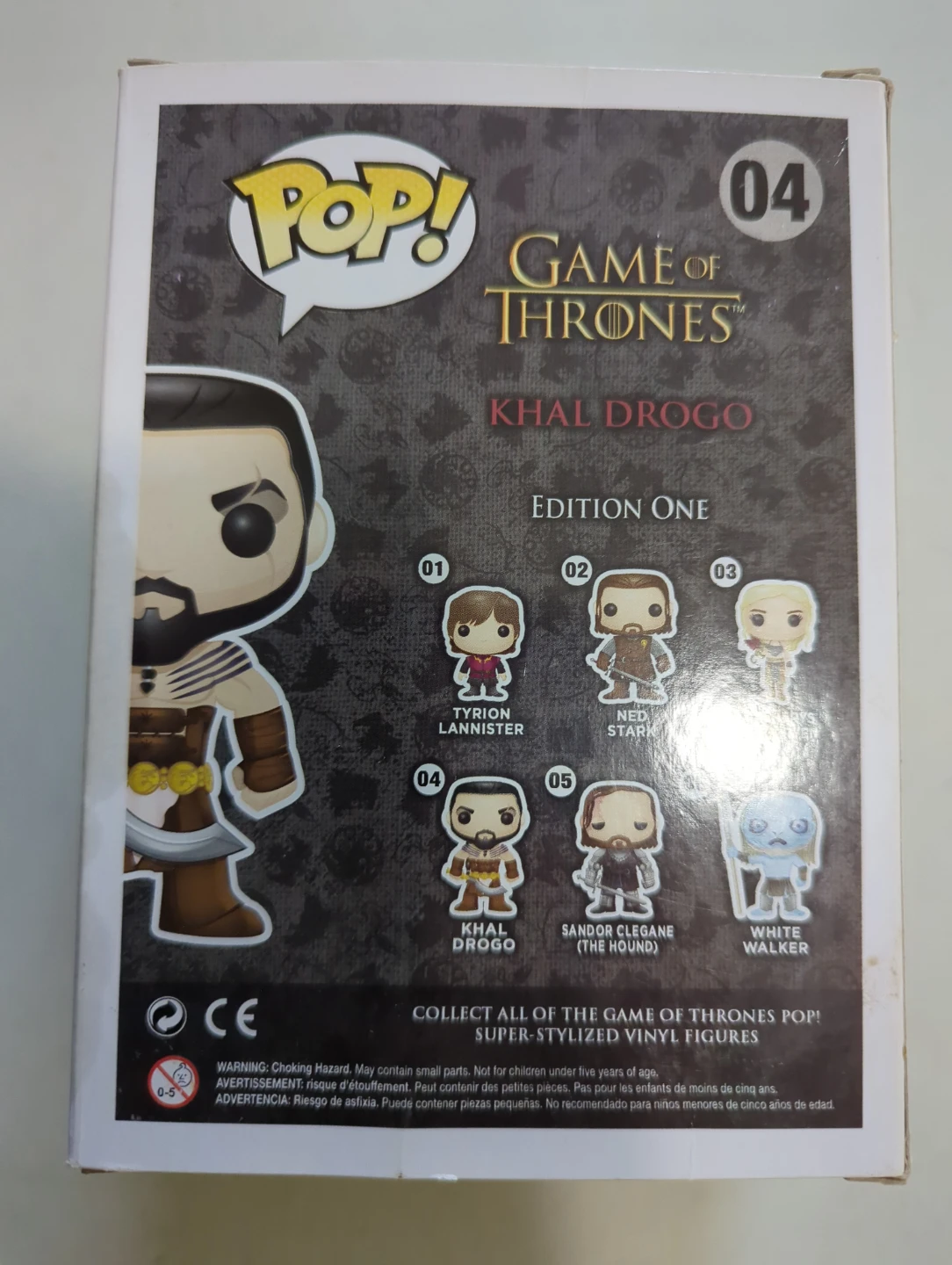 Funko Pop! Game of Thrones Khal Drogo #04 Vinyl Figure - photo 3