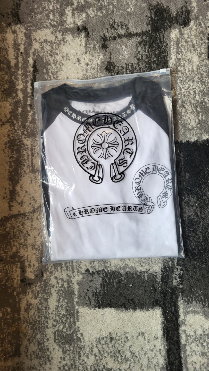 Chrome hearts long sleeve black and white