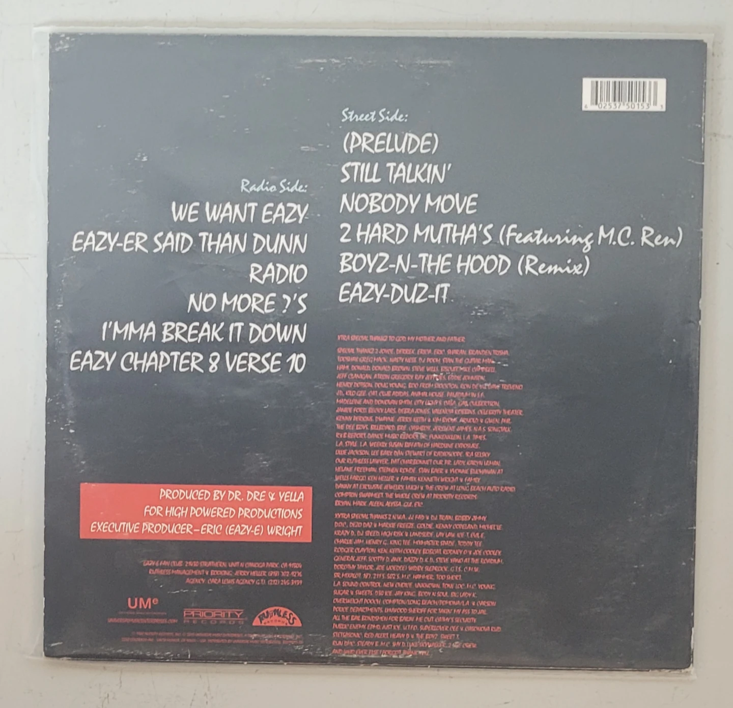 Eazy-E - Eazy-Duz-It Viynl Record (32773974) - photo 2