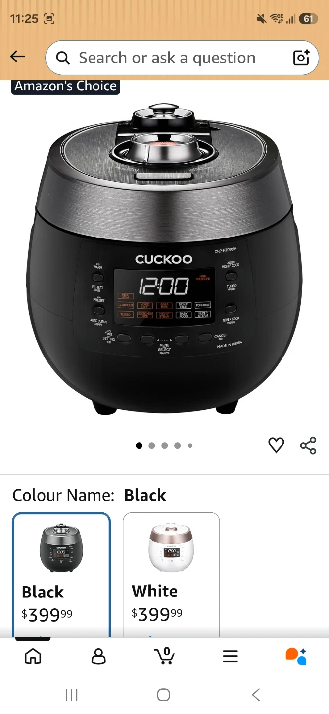 Cuckoo Rice Cooker - photo 3