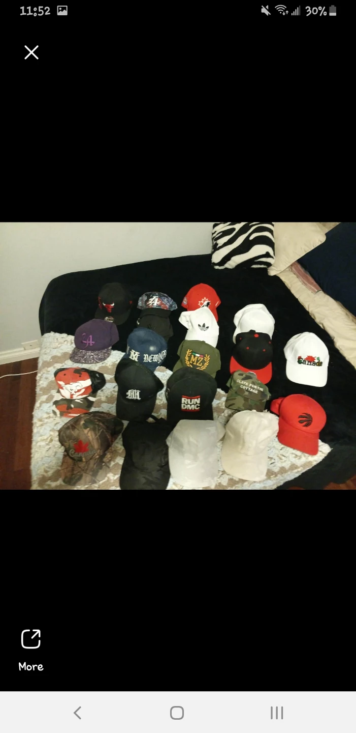 Assorted Baseball Caps Collection