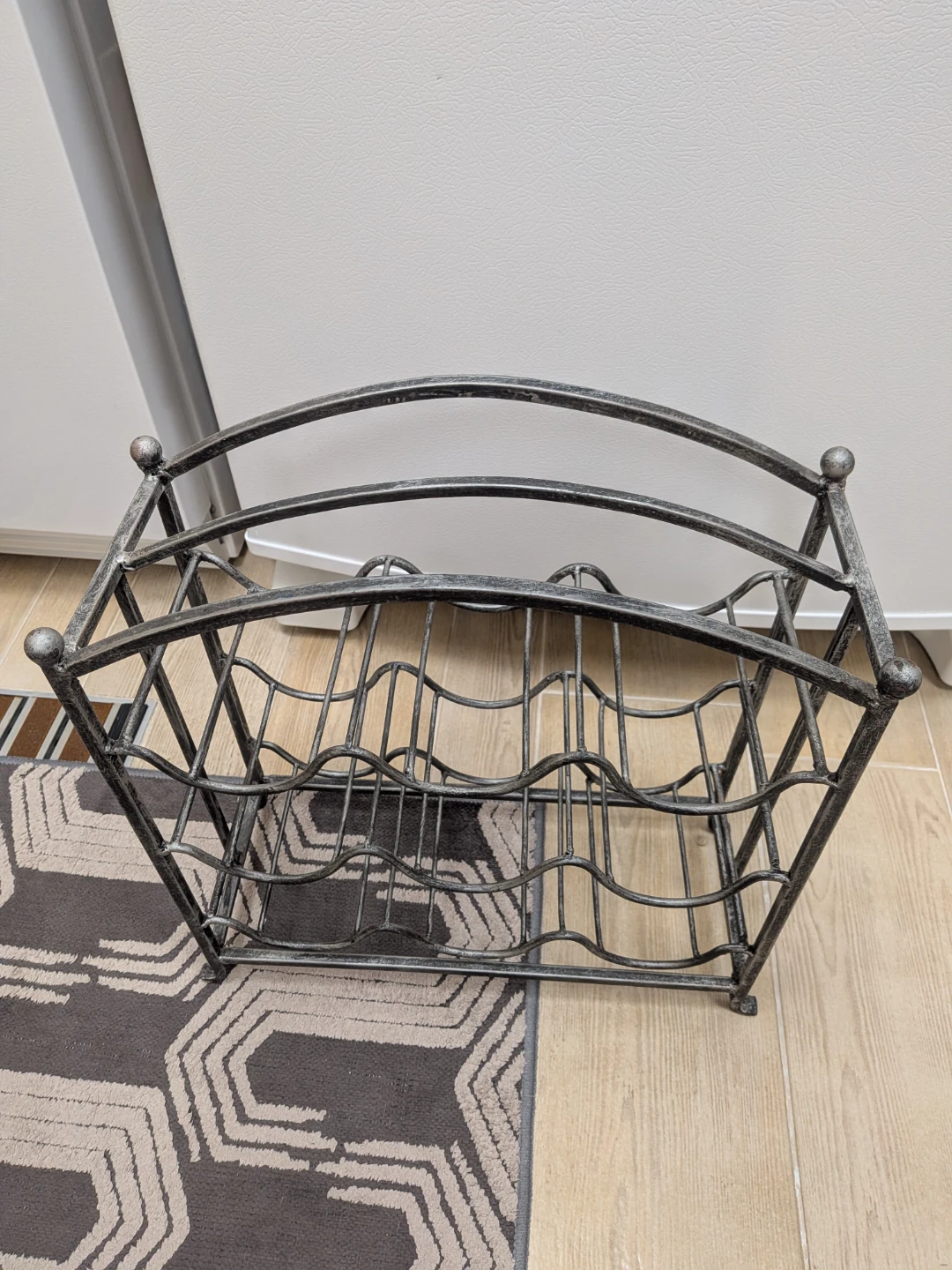 Cast Iron Wine Rack - photo 2