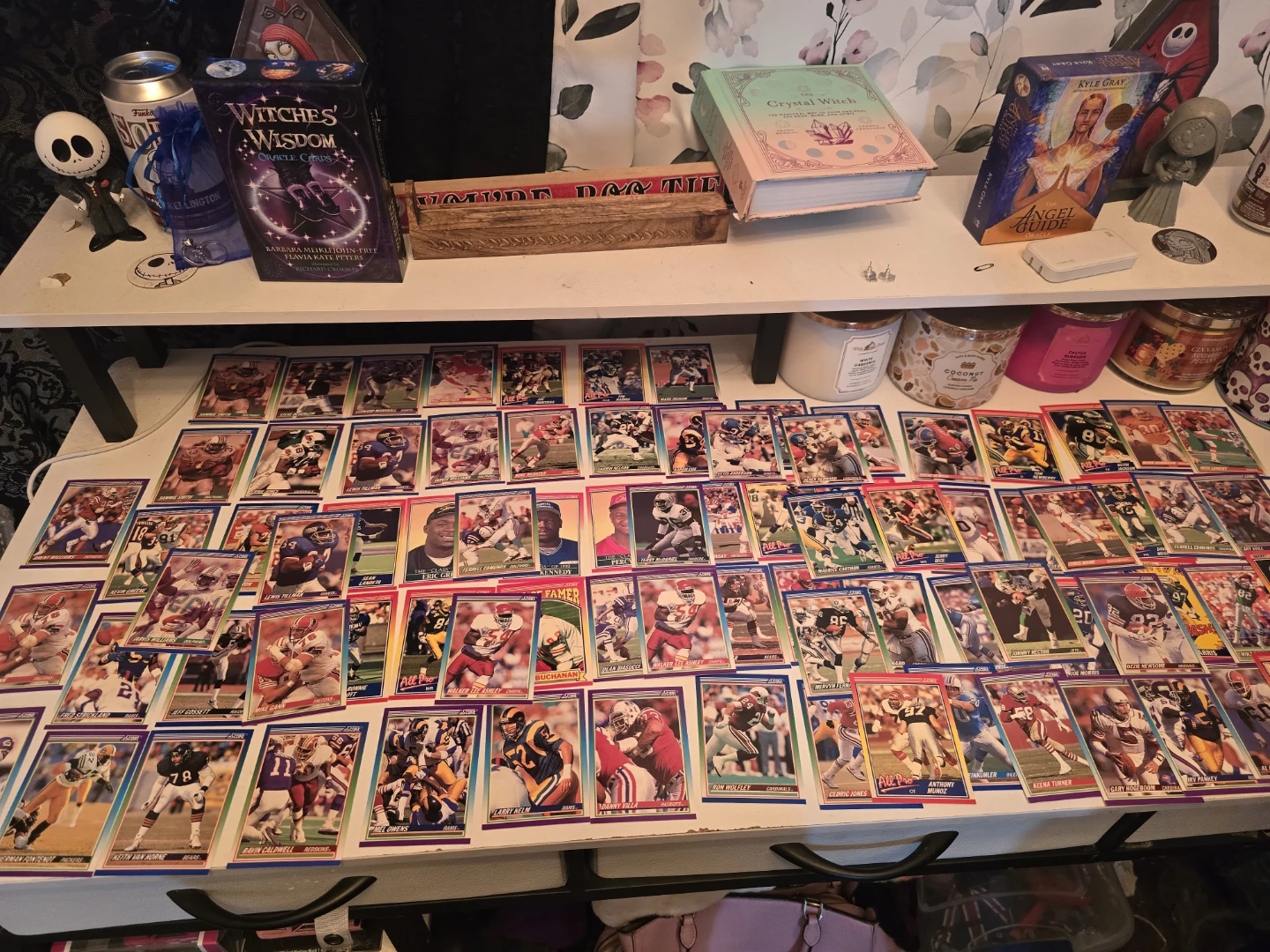 Collection of score  Football Trading Cards - photo 3