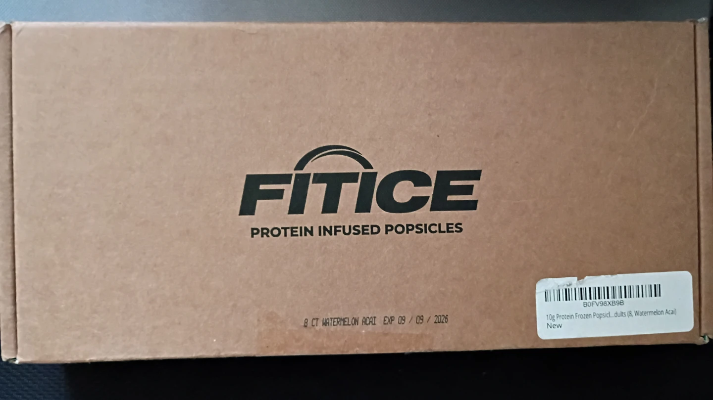 Fit Ice Protein Popsicles - Watermelon Acai - 8 Count - photo 5
