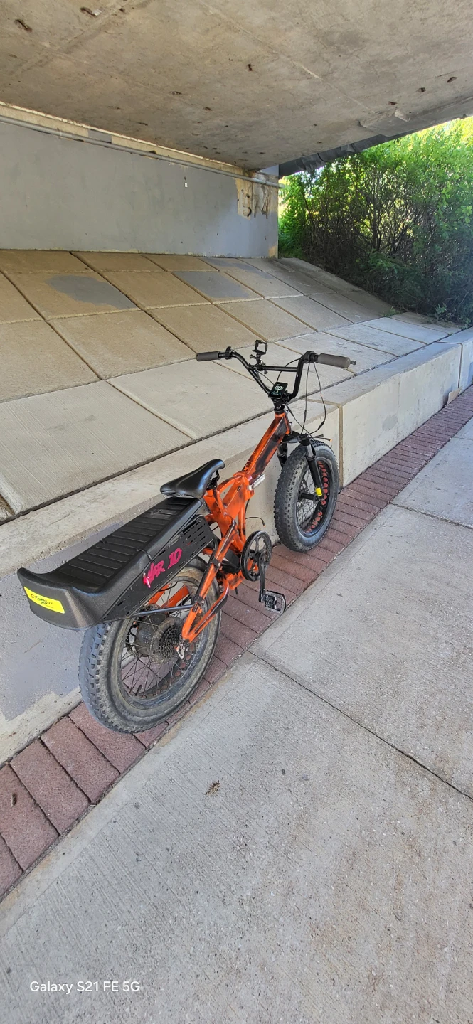 Project Fat Tire Ebike no battery