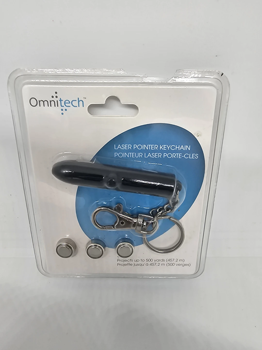 Omnitech Laser Pointer Keychain