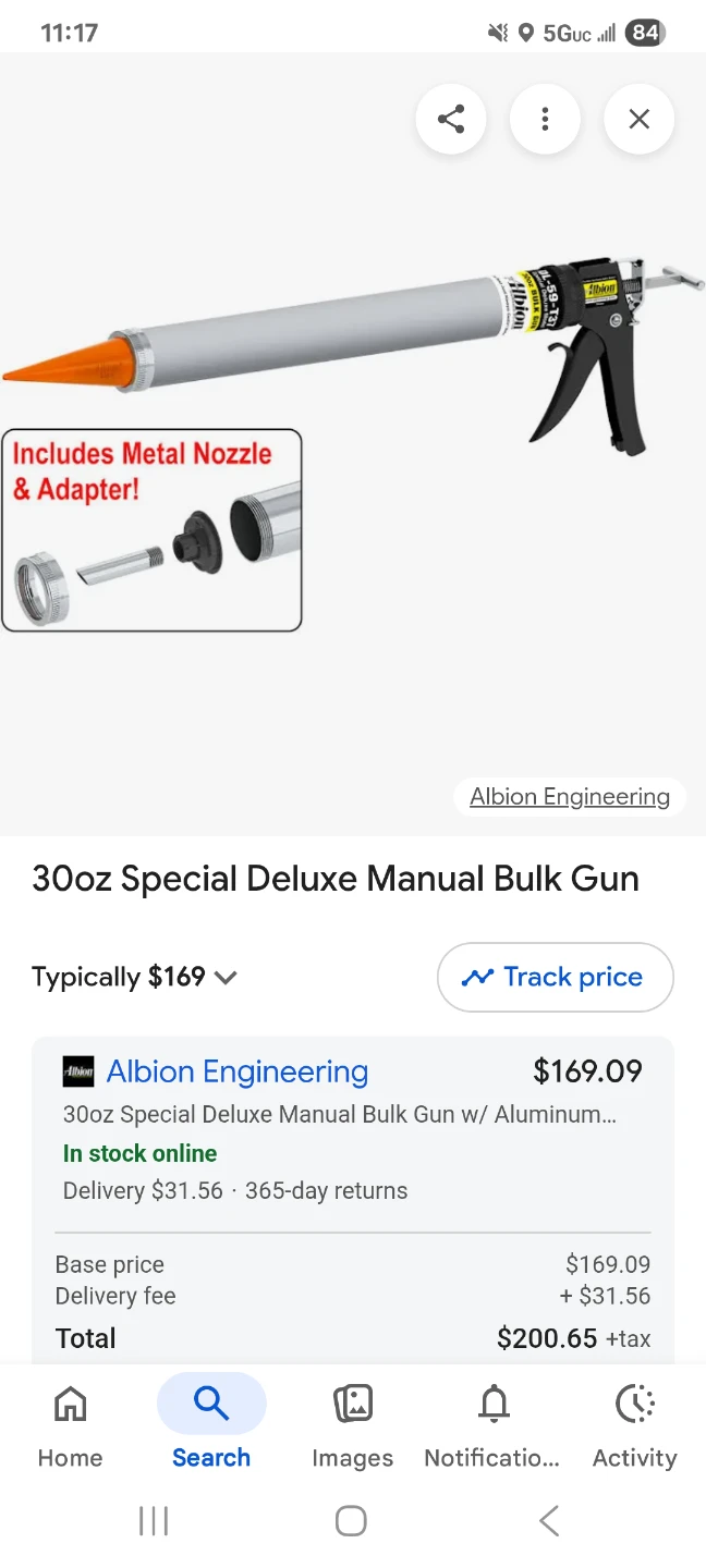 Albion Engineering 30oz Special Deluxe Manual Bulk Gun - photo 5