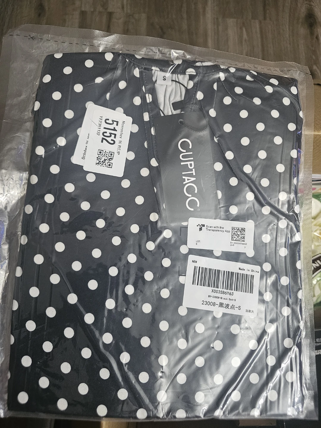 Cuptacc Women's Polka Dot Tank Top