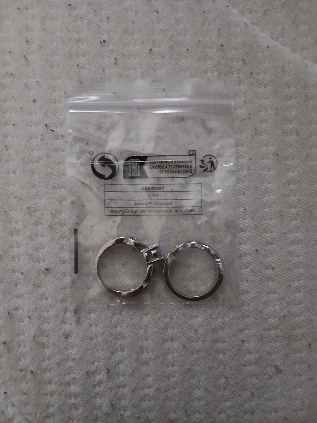 925 Silver & 5A Zirconia Ring Set - photo 2