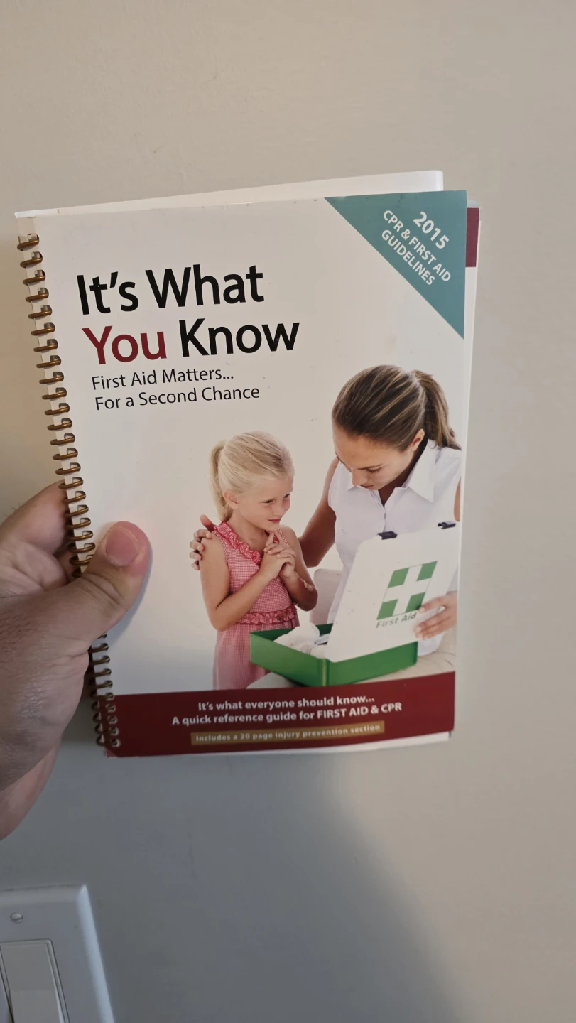 It's What You Know First Aid Matters Book