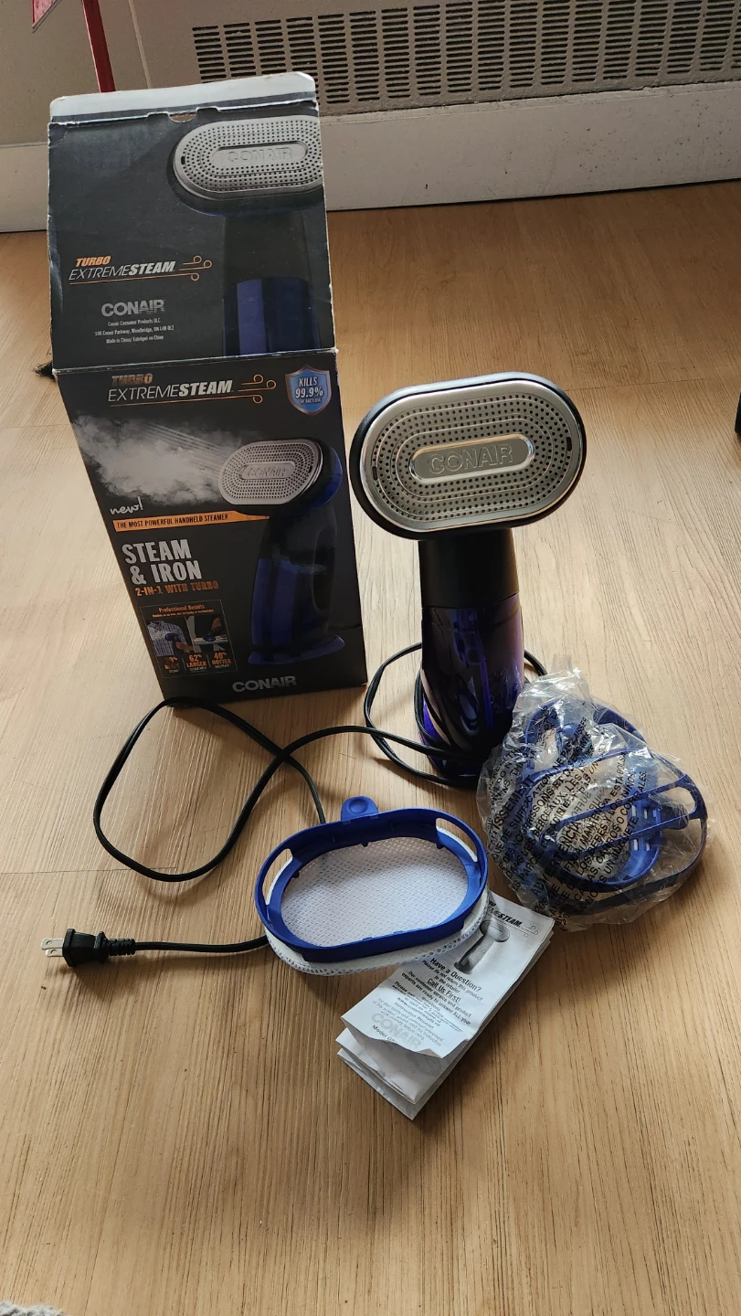 Conair Turbo ExtremeSteam Handheld Steamer & Iron