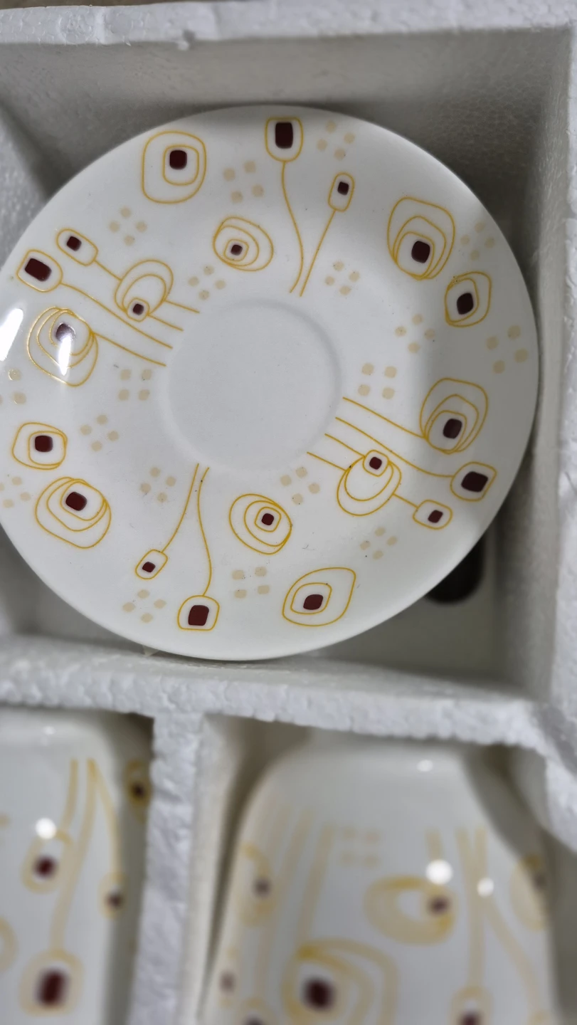 Brand new bone china 6 pieces cup and Saucer set - photo 4
