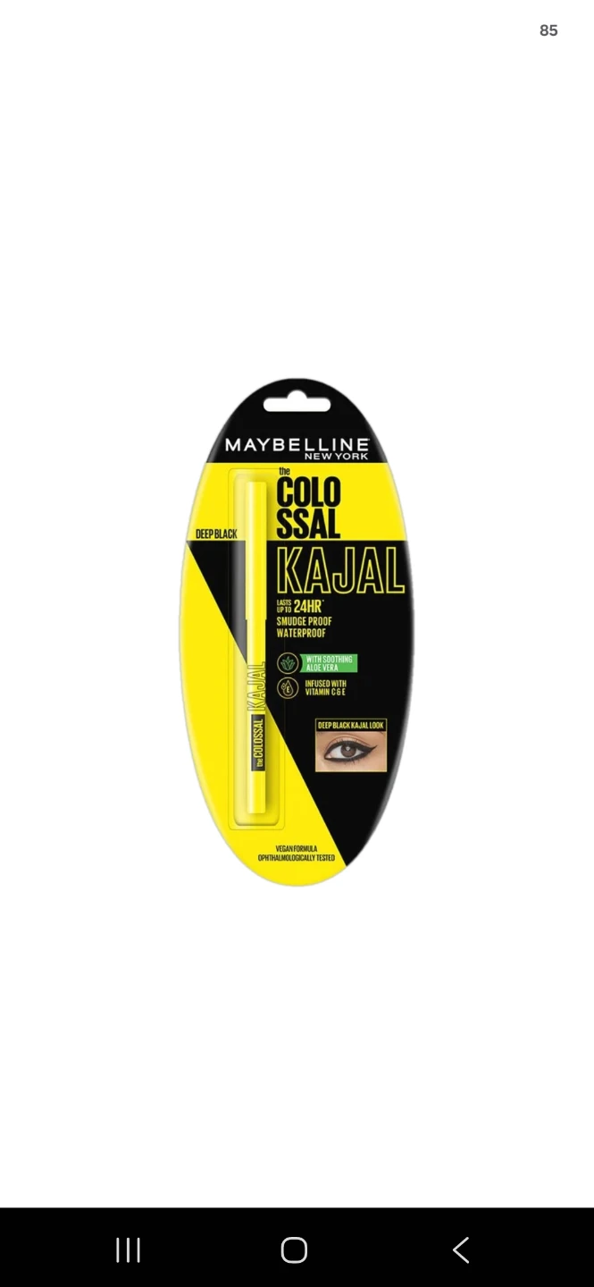 Maybelline The Colossal Kajal Deep Black