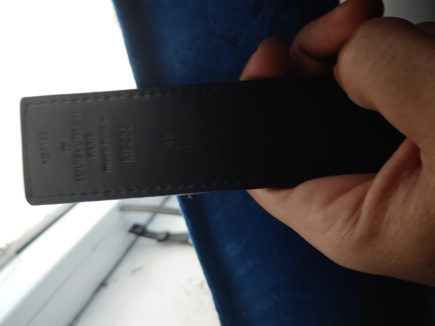 Louis Vuitton Damier Azur Belt - photo 4