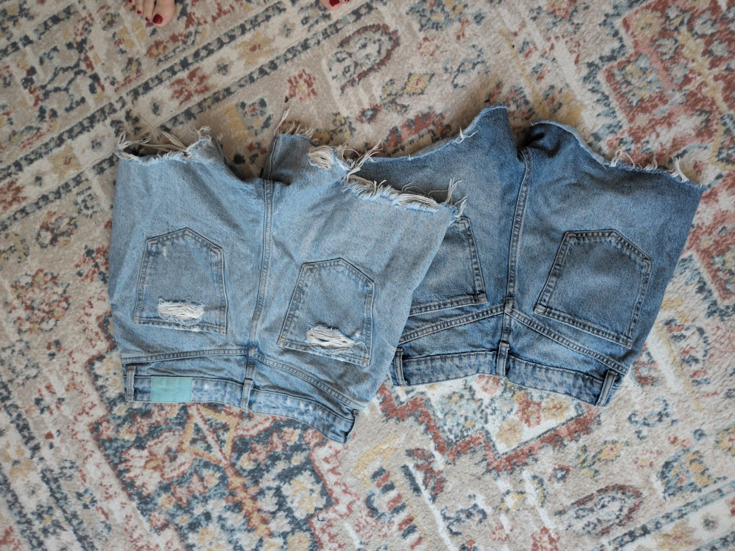 ZARA Denim Shorts - Two Pairs - photo 4