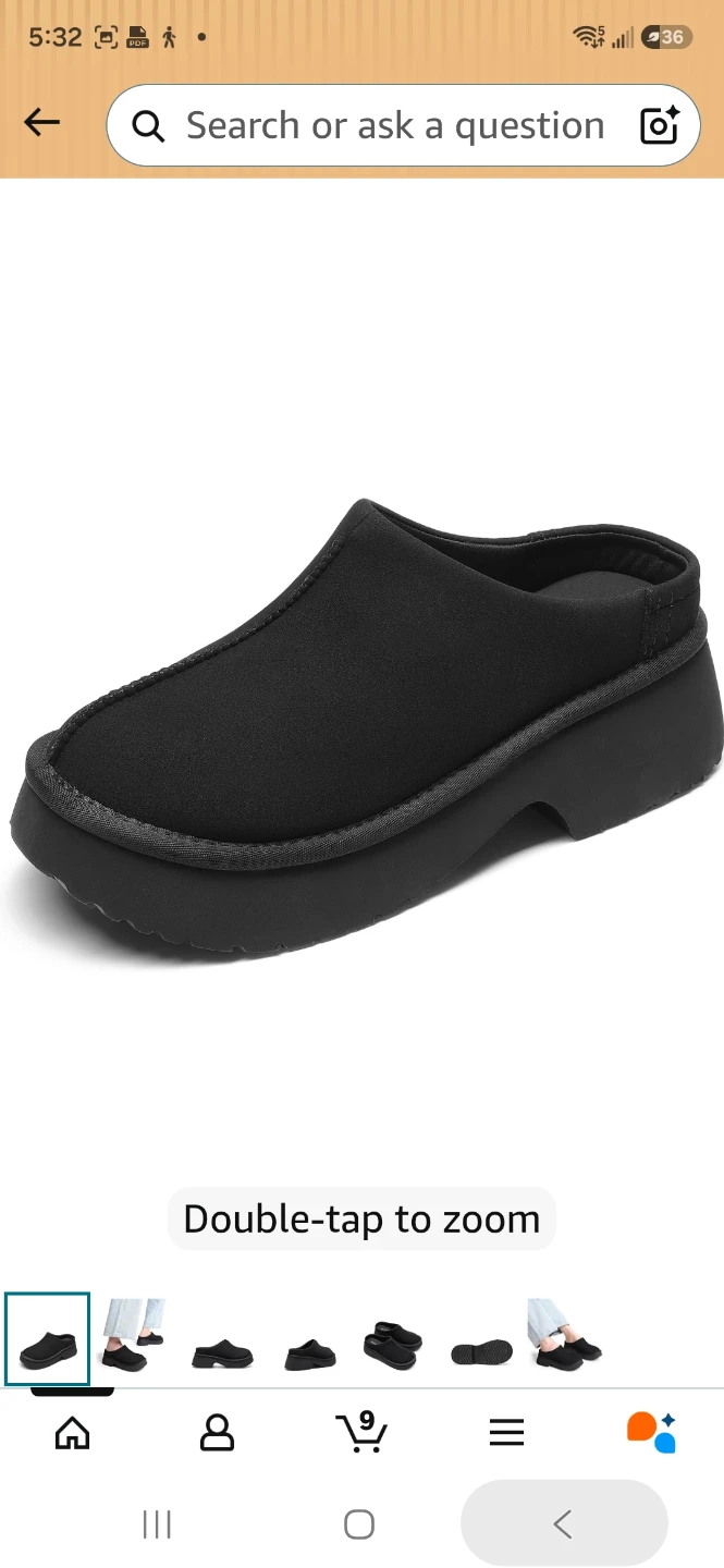 Dream Pairs Black Clog Slippers - photo 2