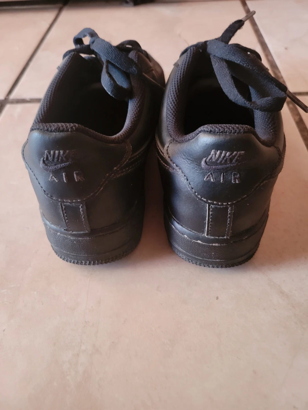Nike Air Force 1 Low - Youth 6.5Y (Women's 8) - Black - photo 2