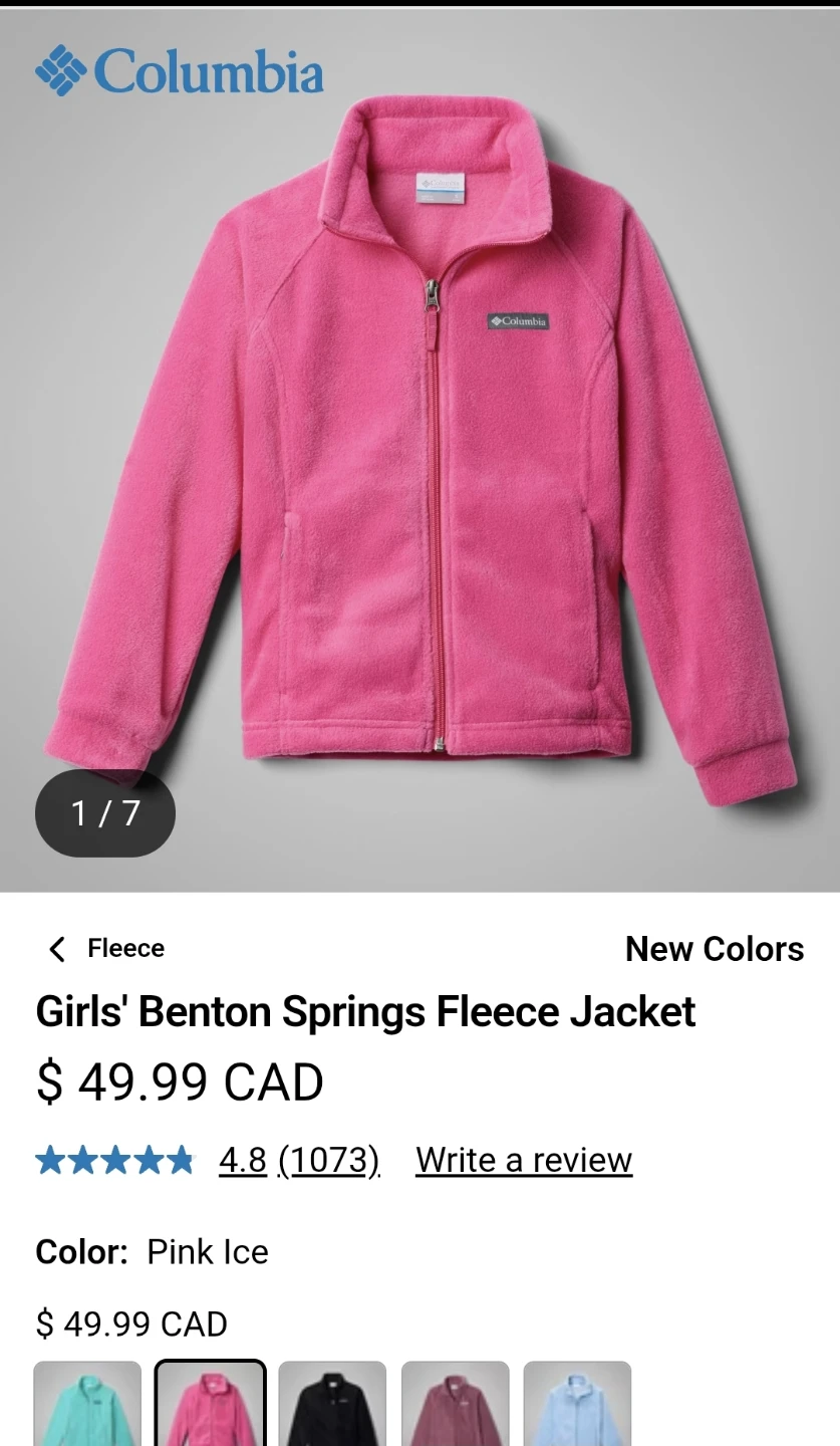 Columbia Fleece Jacket XL - photo 5