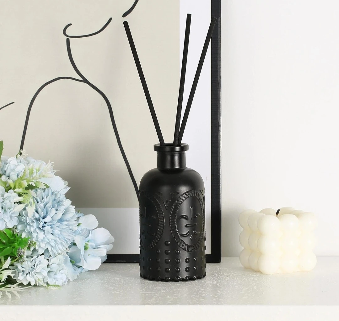 12 Black Small Glass Vases - Assorted Styles - photo 3