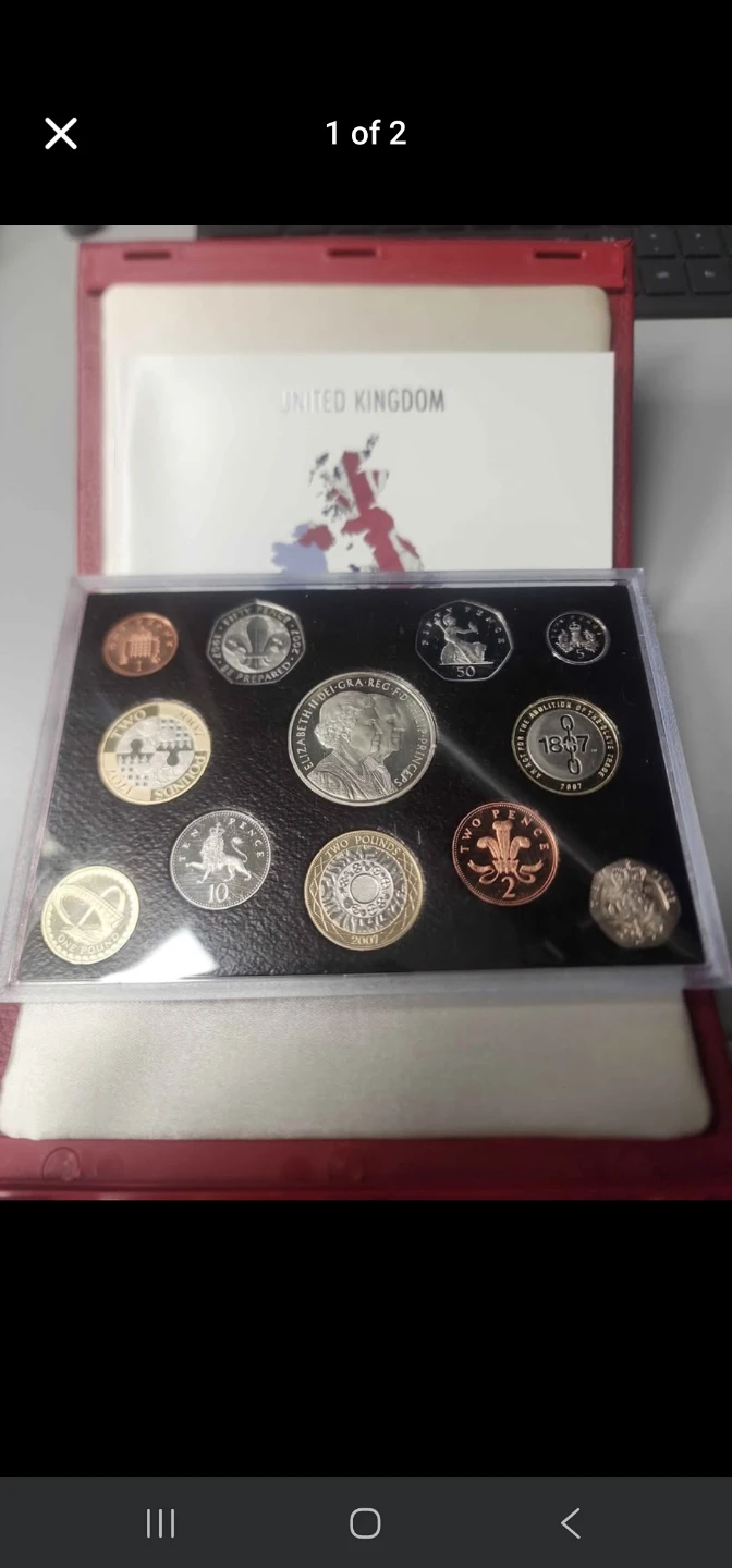 United Kingdom Coin Collection Set