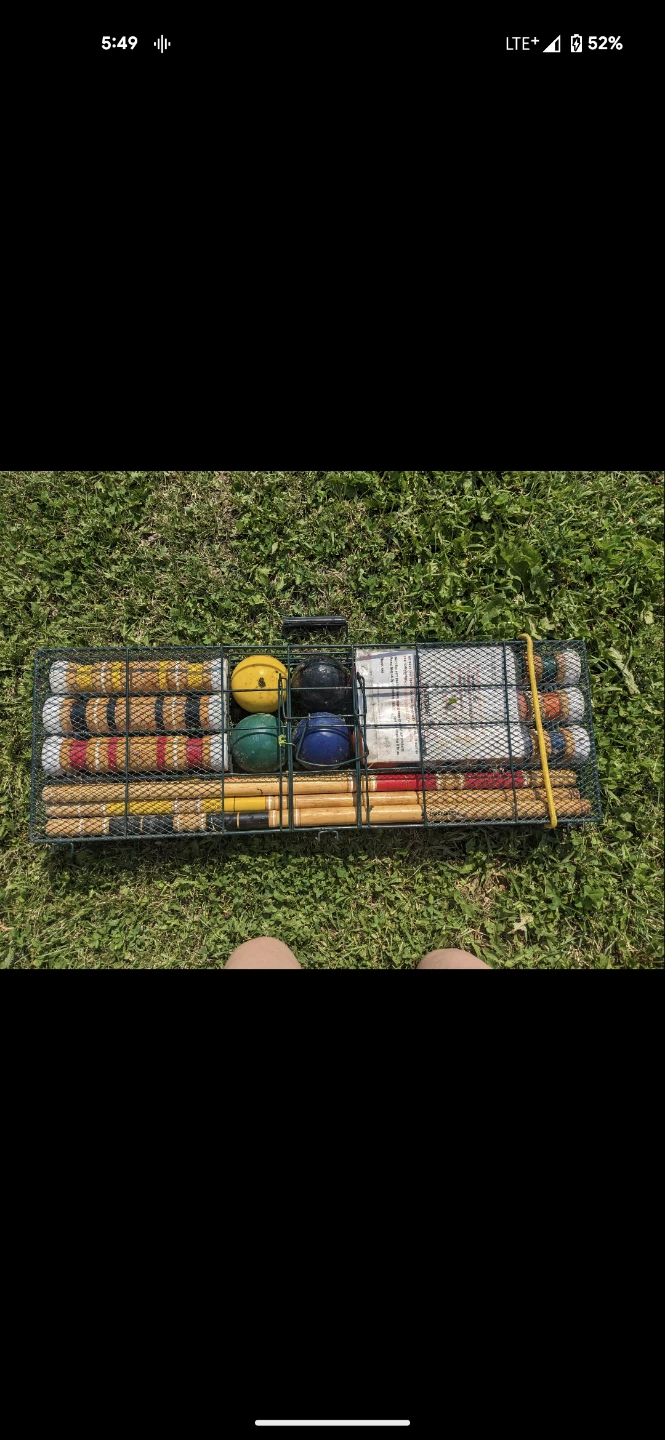 Croquet Set with Mallets and Balls - photo 2