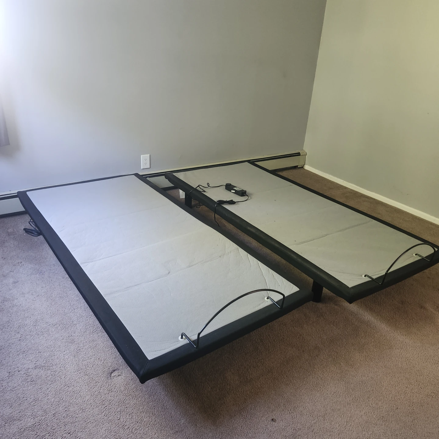 Dual Extra long twin sized adjustable bed frames - photo 2