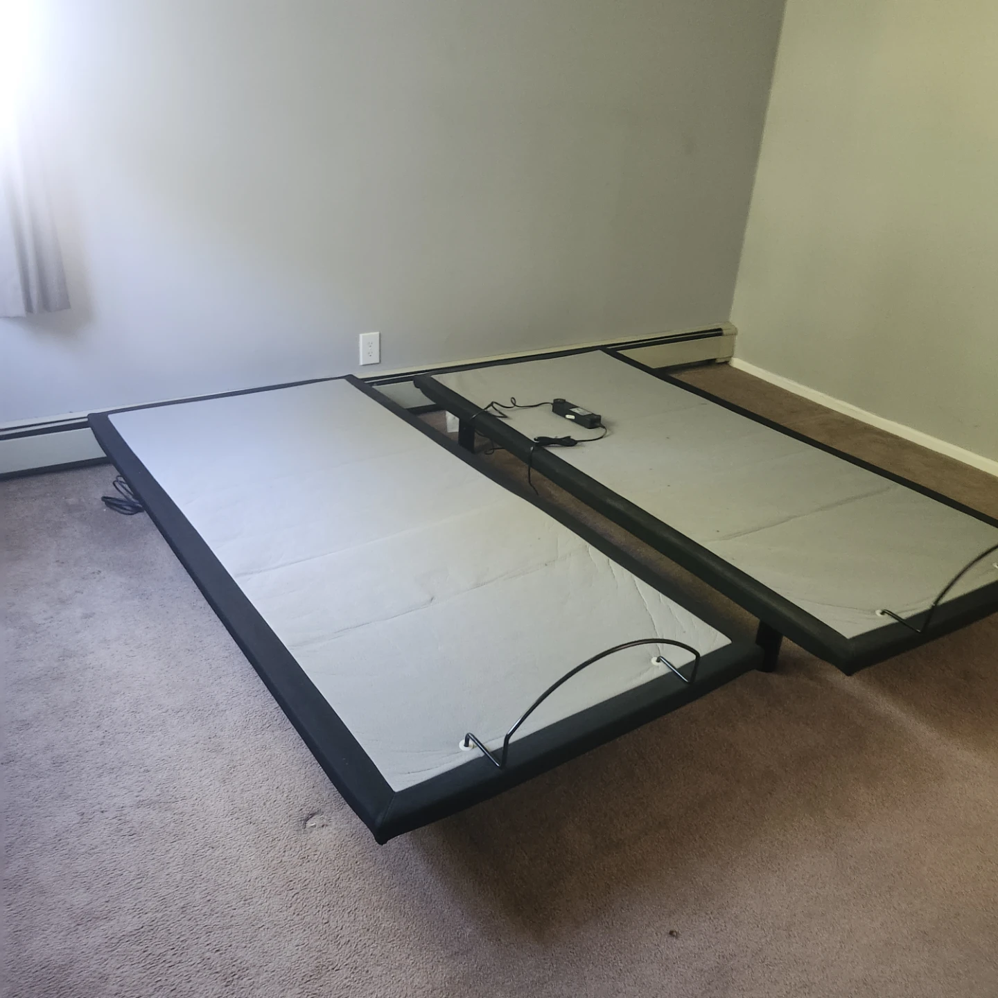 Dual Extra long twin sized adjustable bed frames - photo 3