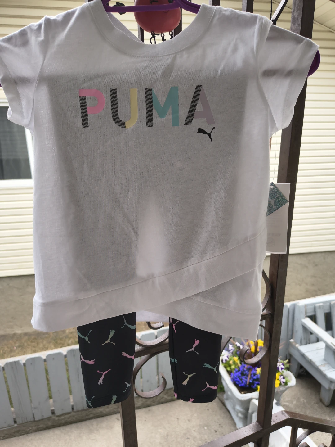 Puma Toddler T-Shirt and Leggings Set