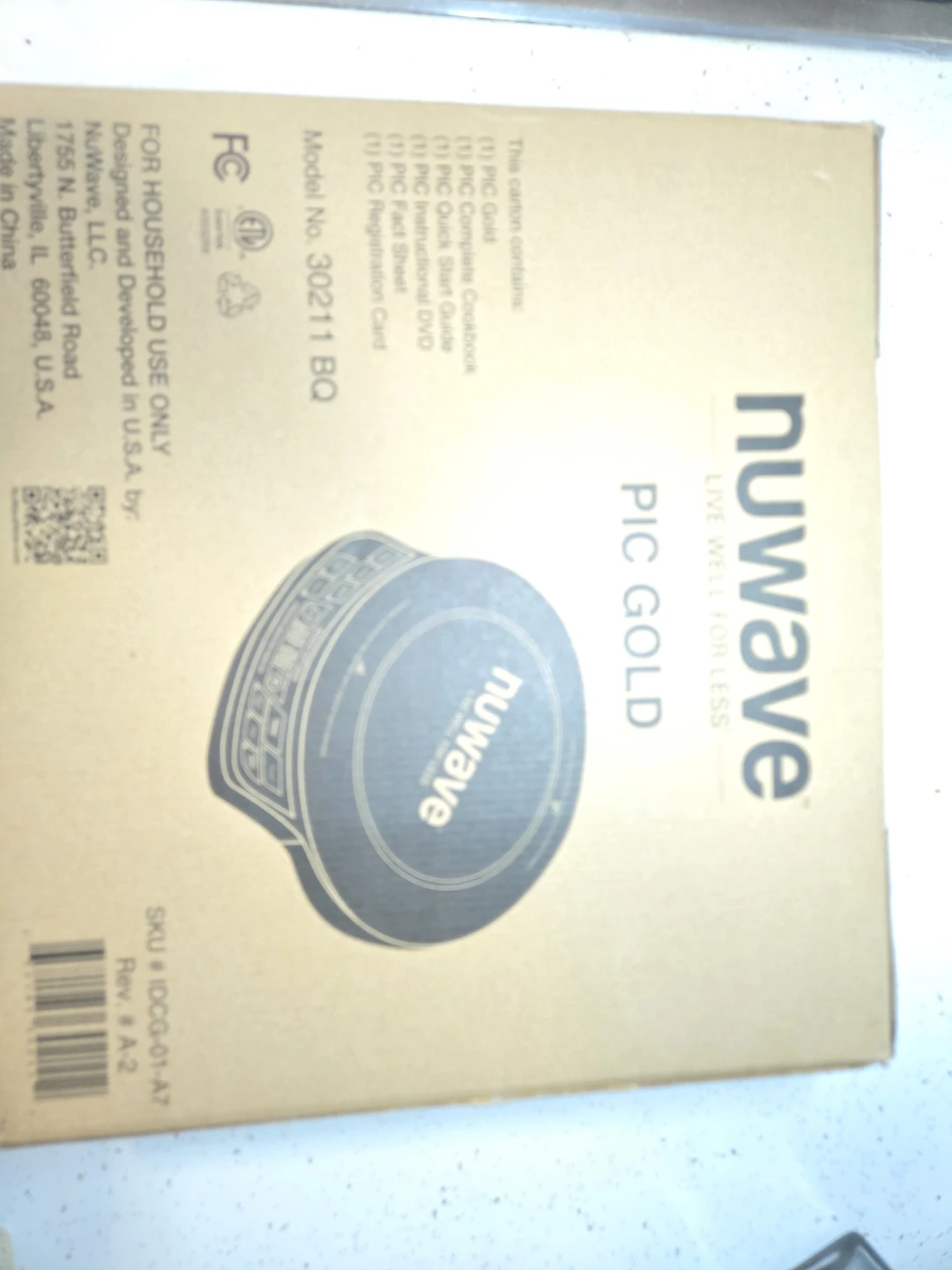 NuWave PIC Gold Induction Cooktop
