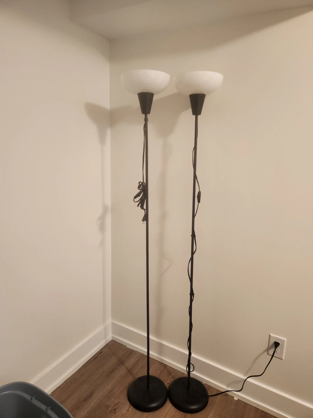 Set of 2 IKEA Floor Lamps – Like New