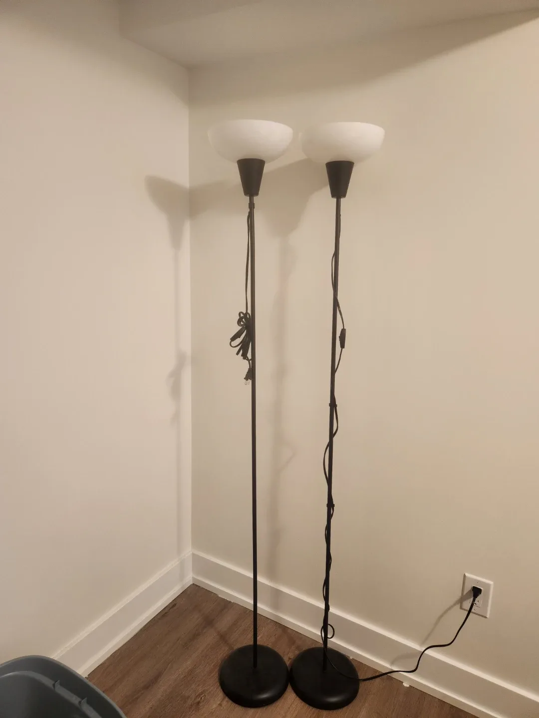 Set of 2 IKEA Floor Lamps – Like New