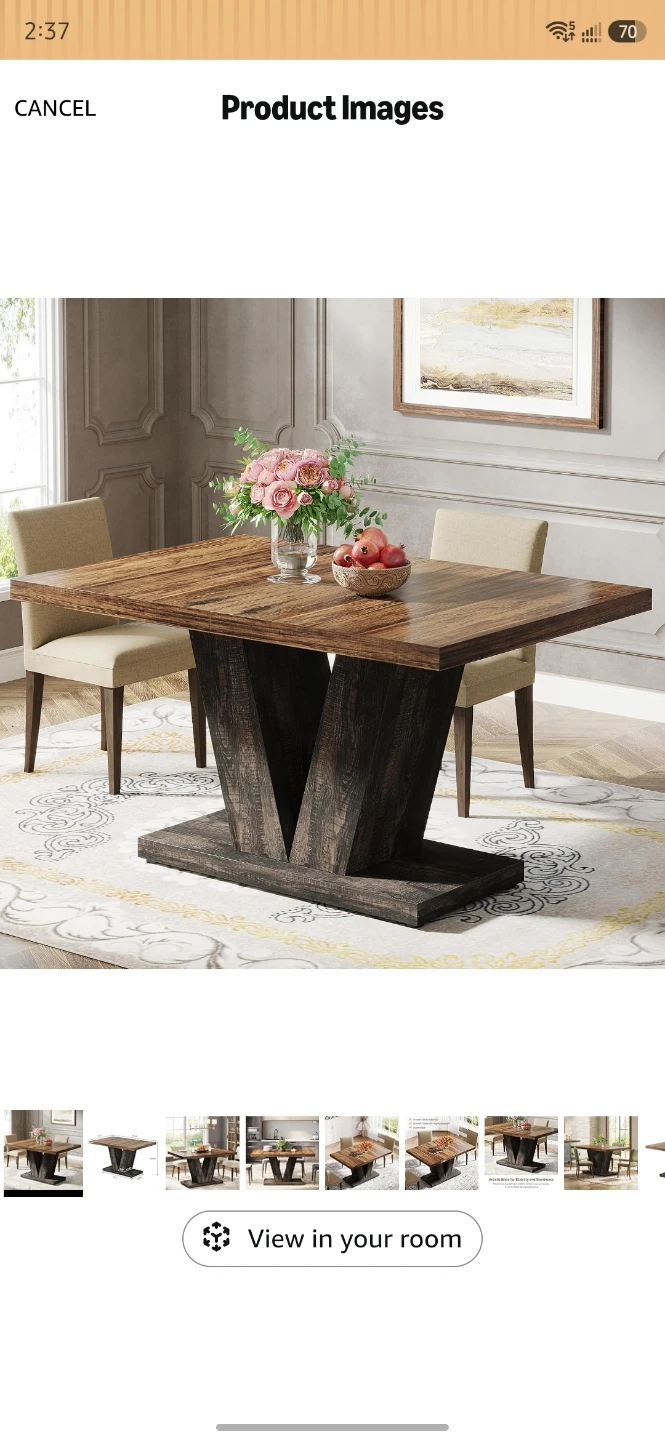 Wood Dining Table