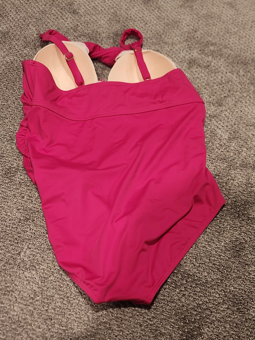 Women's Pink One-Piece Swimsuit - photo 2