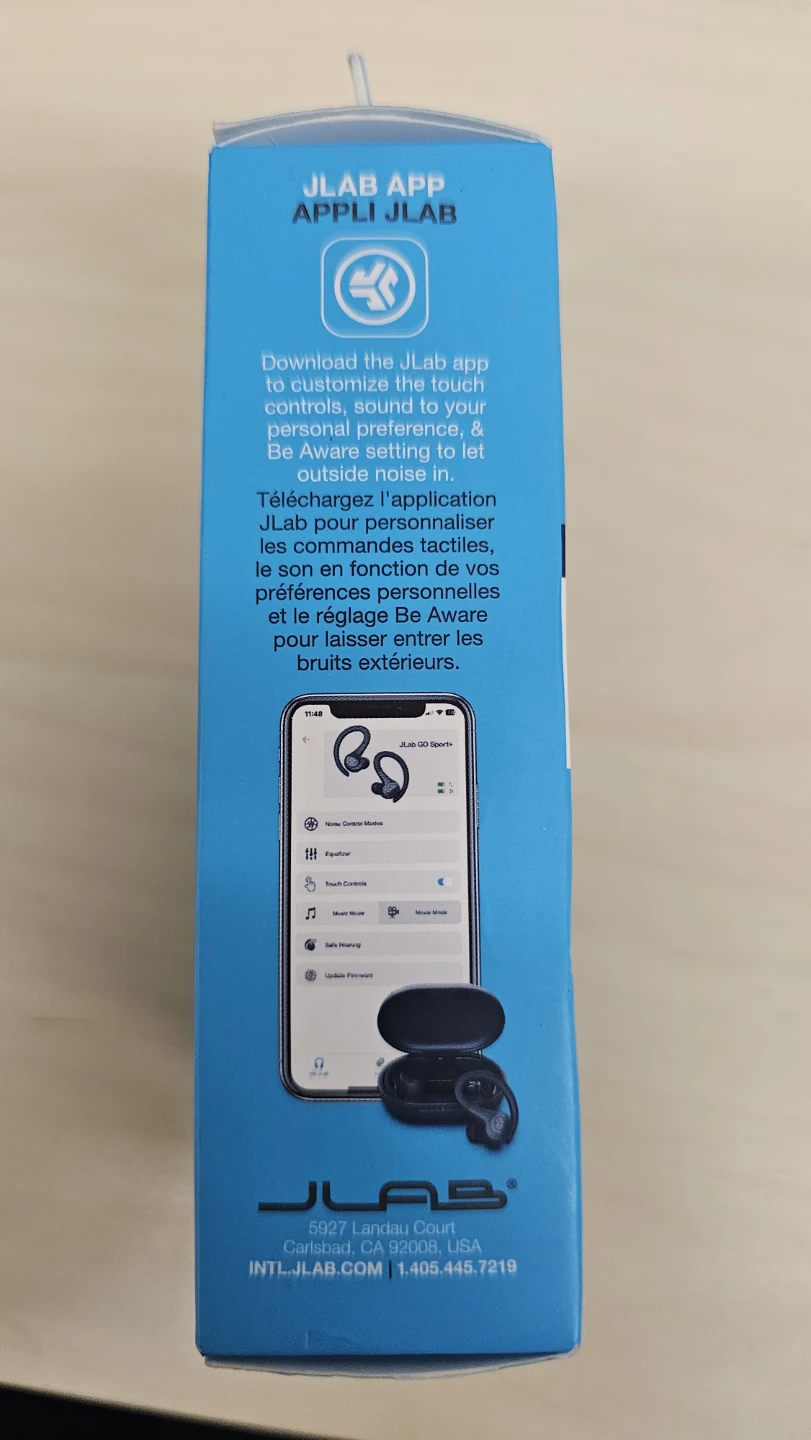 BNIB JLab Go Air Sport True Wireless Earbuds Graphite - photo 3