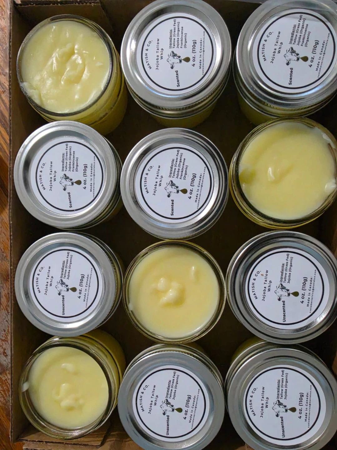 Tallow Balm (Whipped)+Jojoba