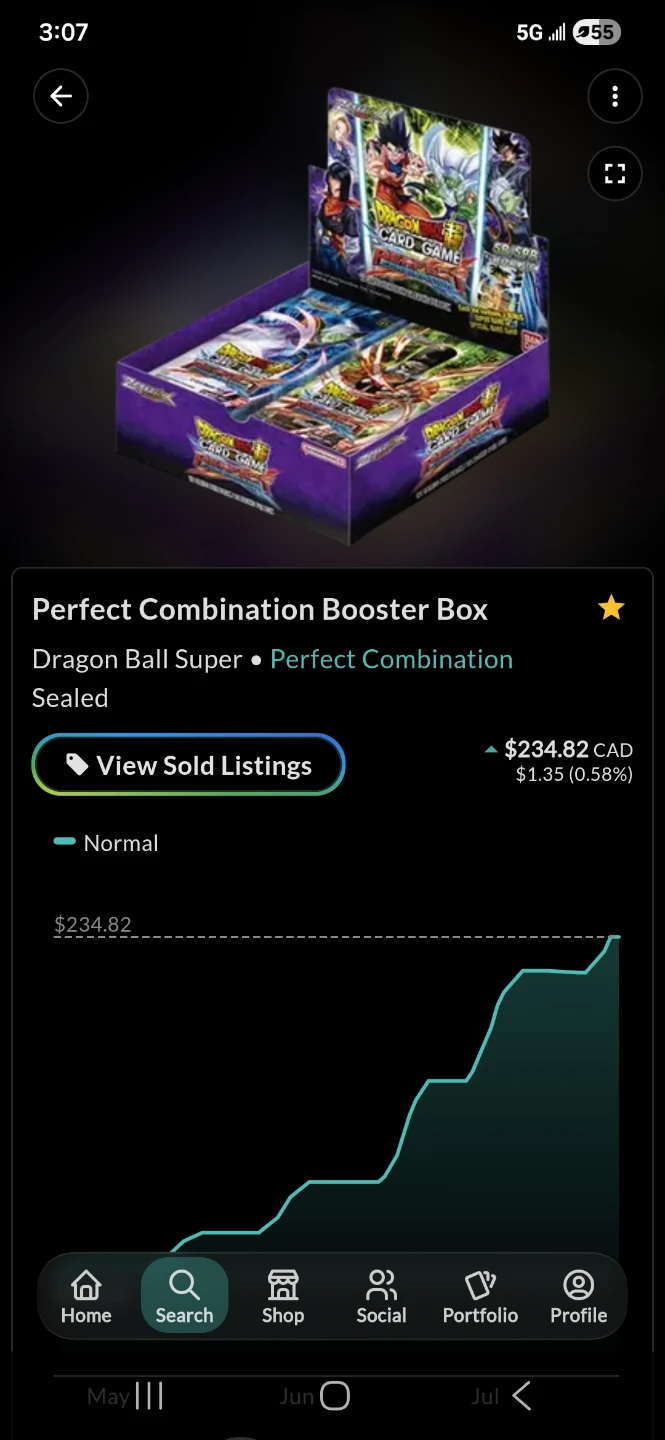 Dragon Ball Perfect Combination Booster Box - photo 3