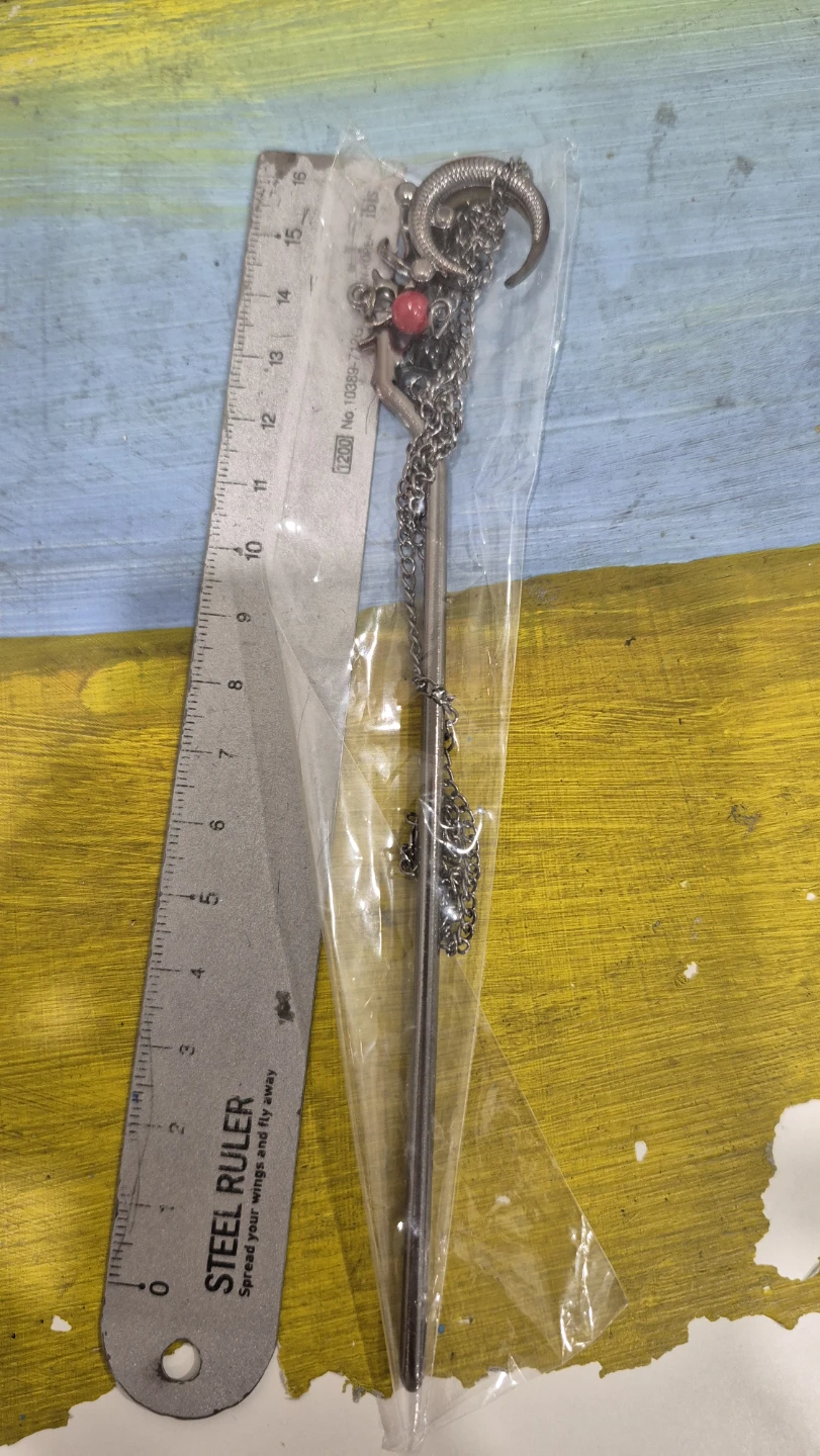 Moon twilight hair pin stick - photo 2
