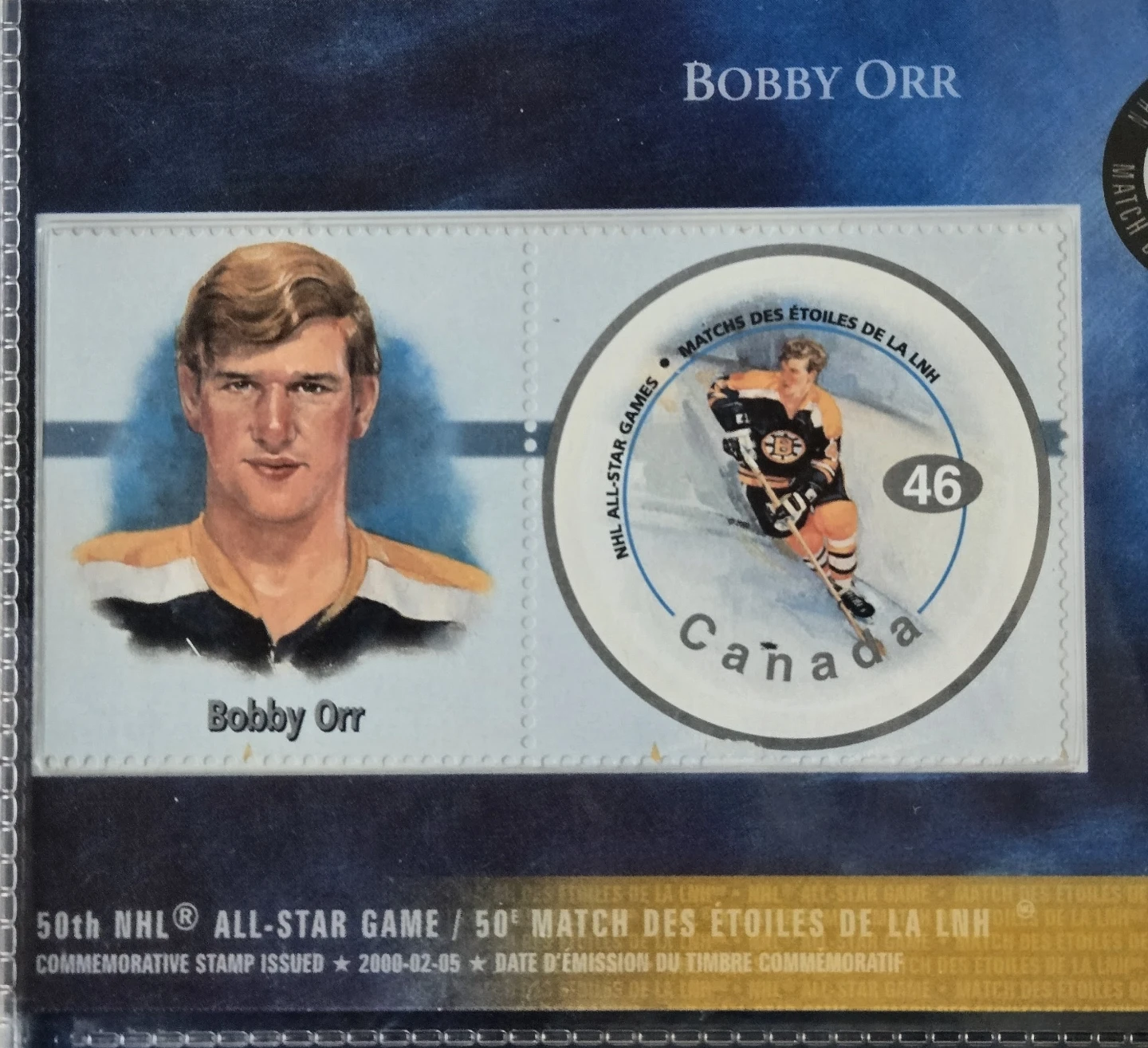 ORR, GRETZKY Vintage Stamp & Jersey Card Collection - photo 2