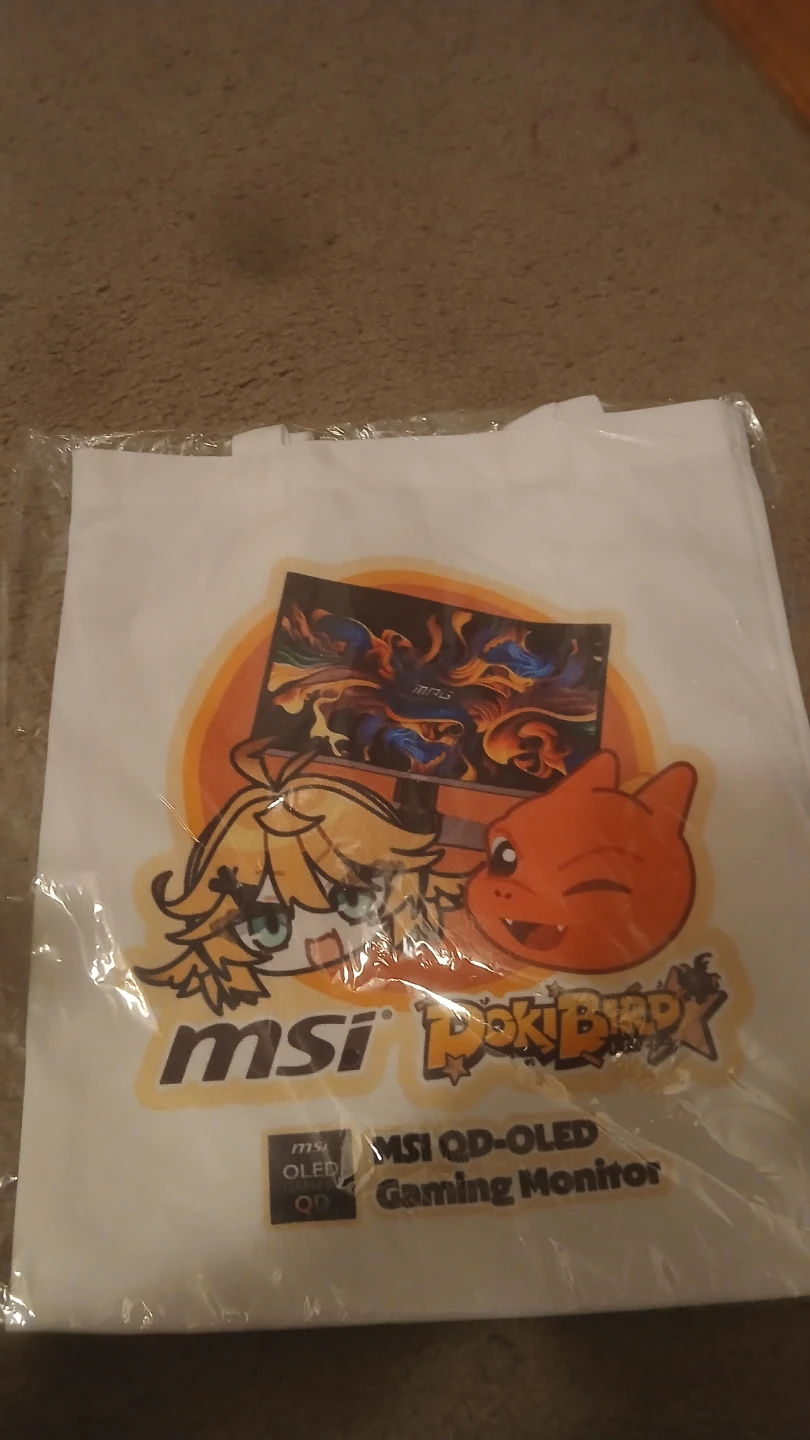 MSI "PokéBird" Gaming Monitor Tote Bag