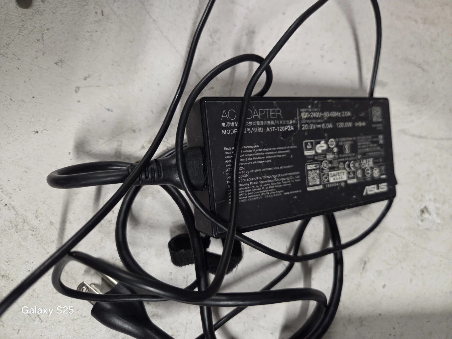ASUS AC Adapter A17-120P2A Laptop Charger - photo 4