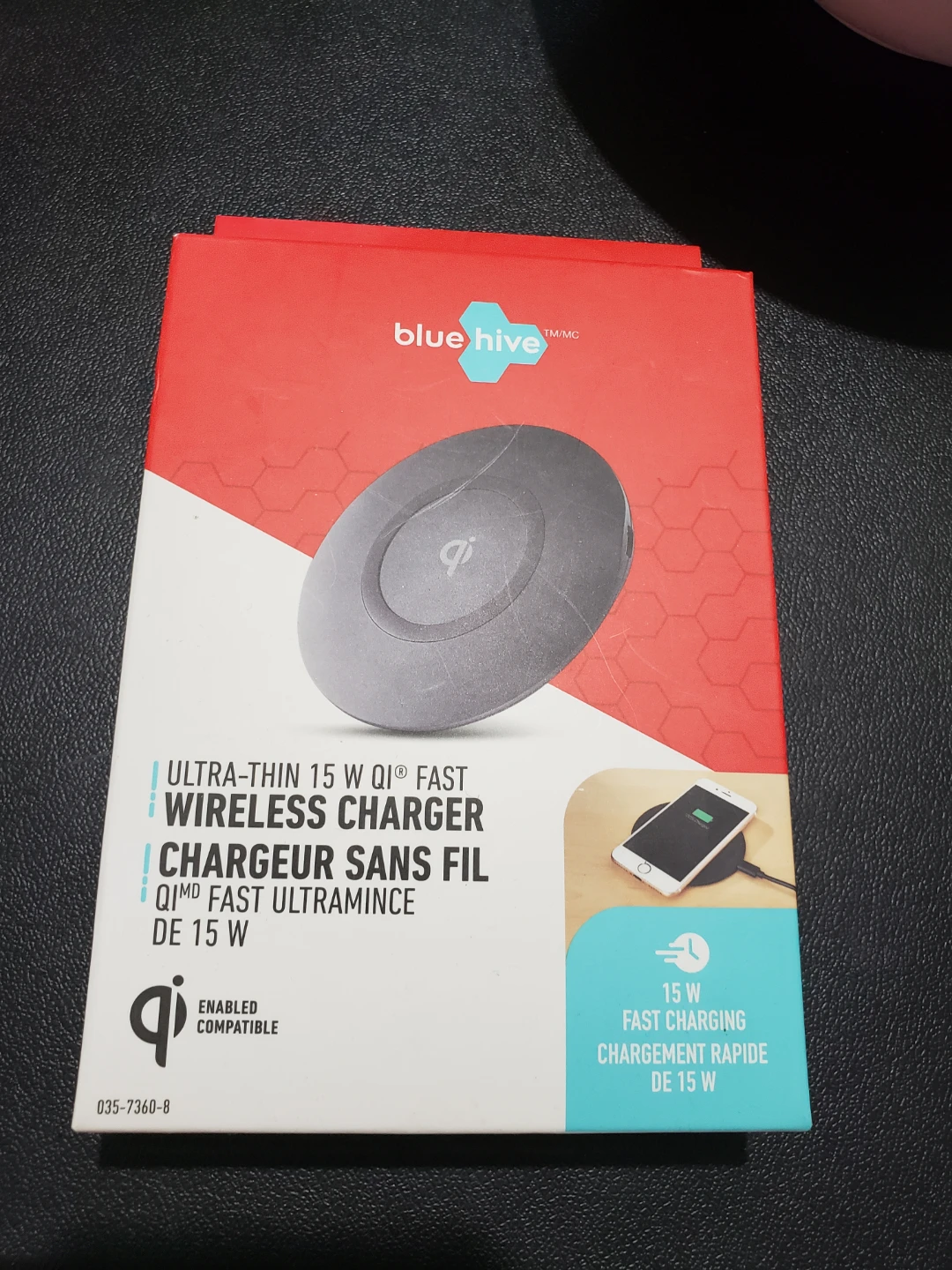 Blue Hive 15W Ultra-Thin Wireless Charger